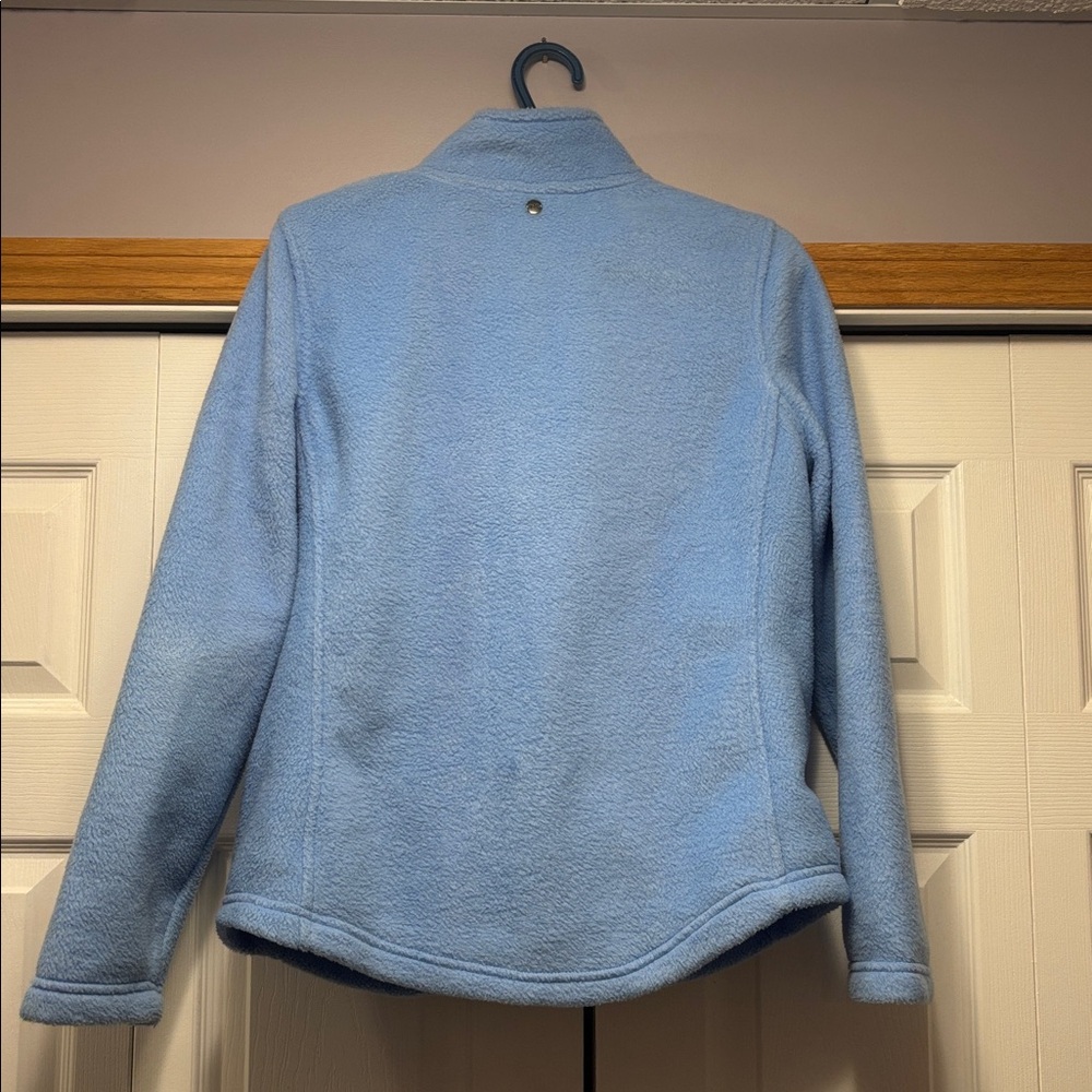 Northern Reflection Embroidered Blue Jay Fleece Jacket - Picture 5 of 8
